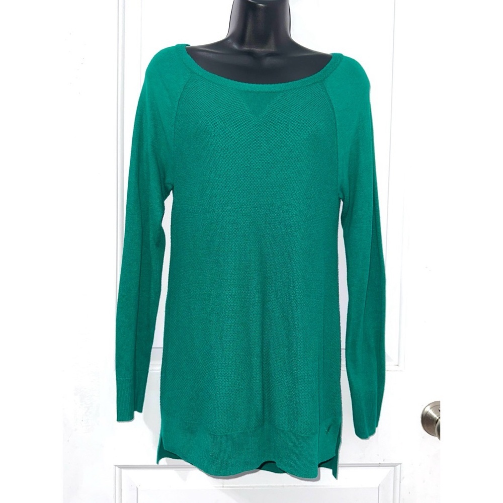 American Eagle emerald green knit sweater, size medium